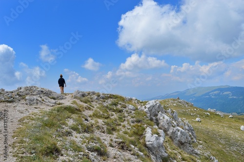 Passeggiata sui Monti Simbruini. Lazio - Italia