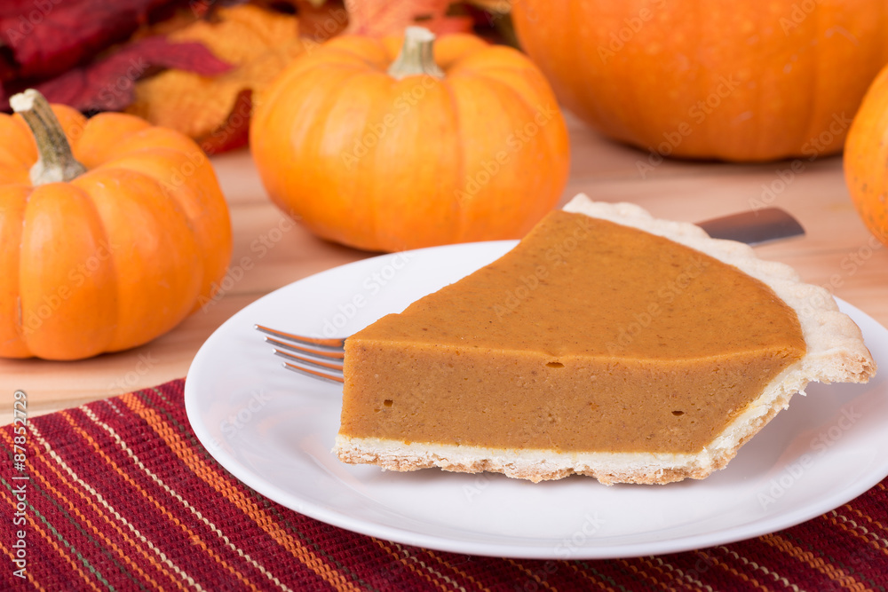 Slice of Pumpkin Pie Slice of Pumpkin Pie