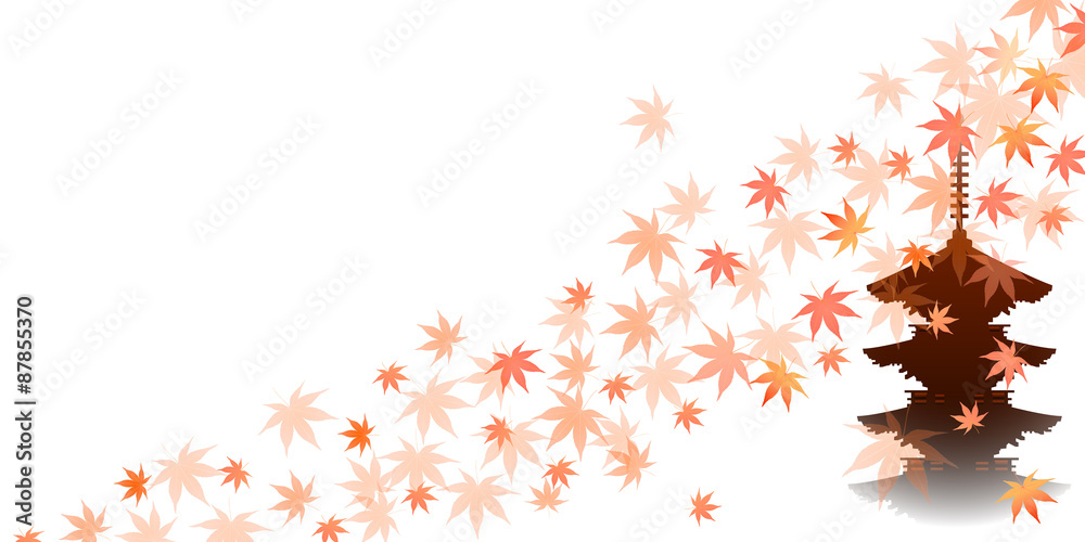 もみじ　紅葉　京都