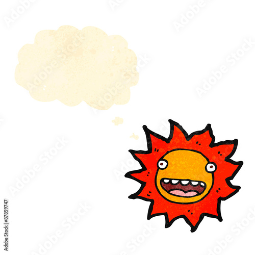 cartoon sunshine
