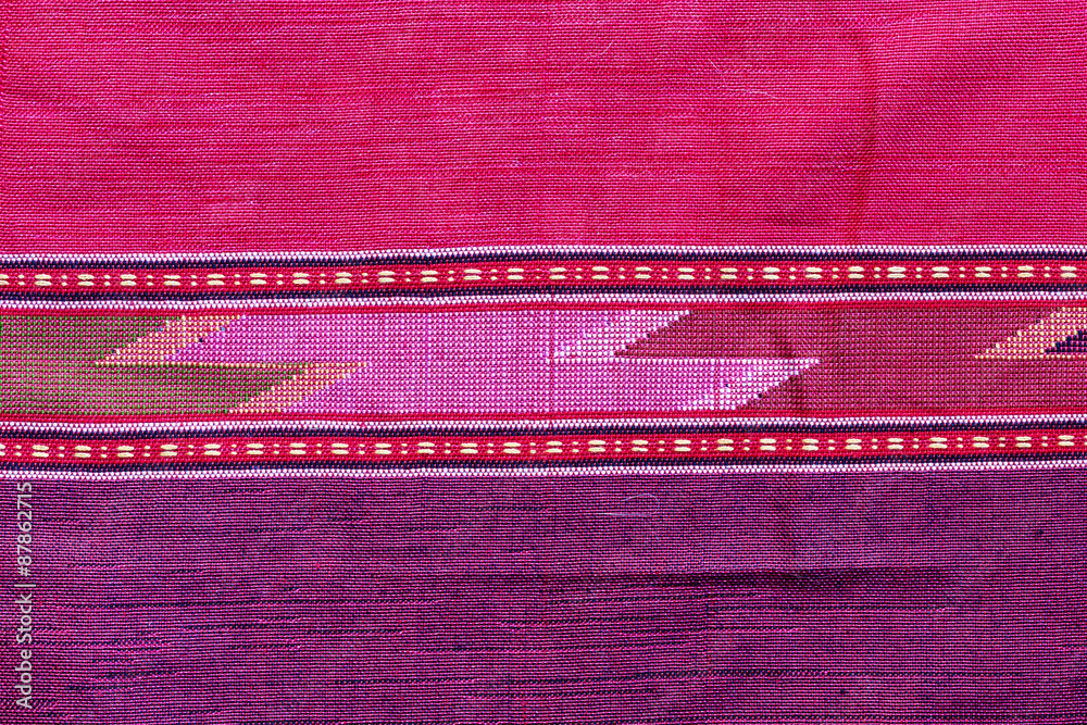 Thai silk fabric pattern Thai silk fabric pattern