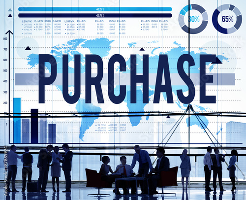 Purchase Buying Shopping Retail Sales Spending Concept