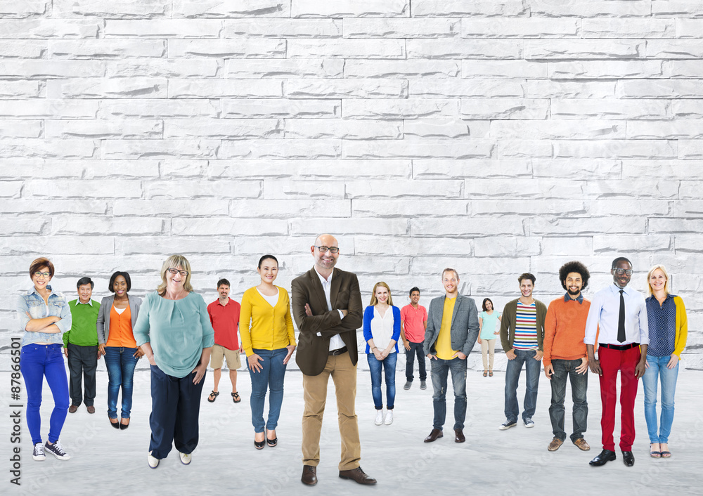 Obraz premium People Community Togetherness Corporate Team Concept