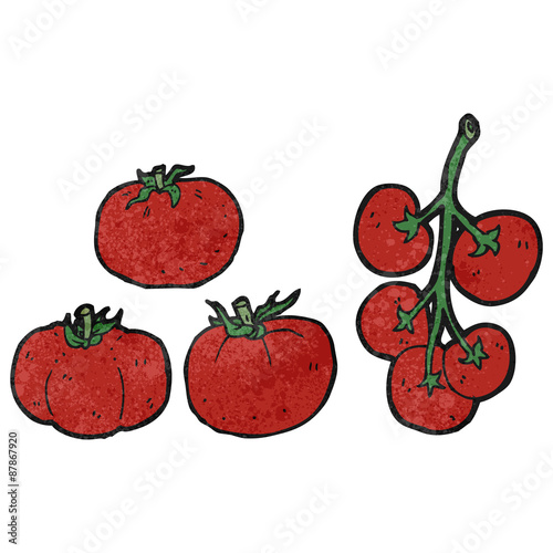cartoon tomatoes