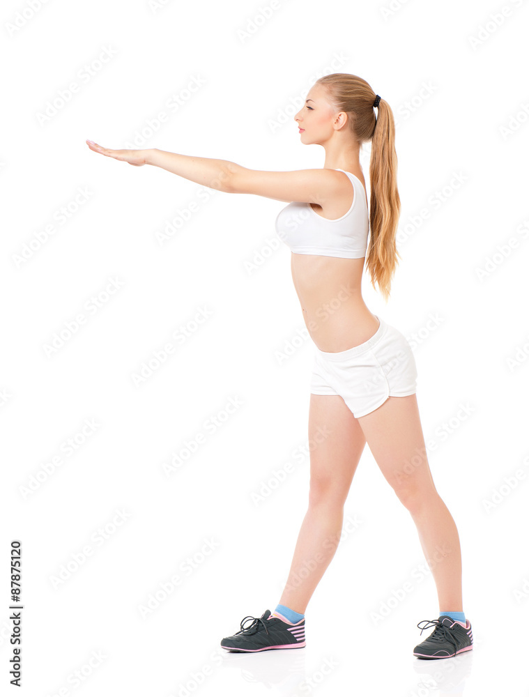 Fitness woman Fitness woman