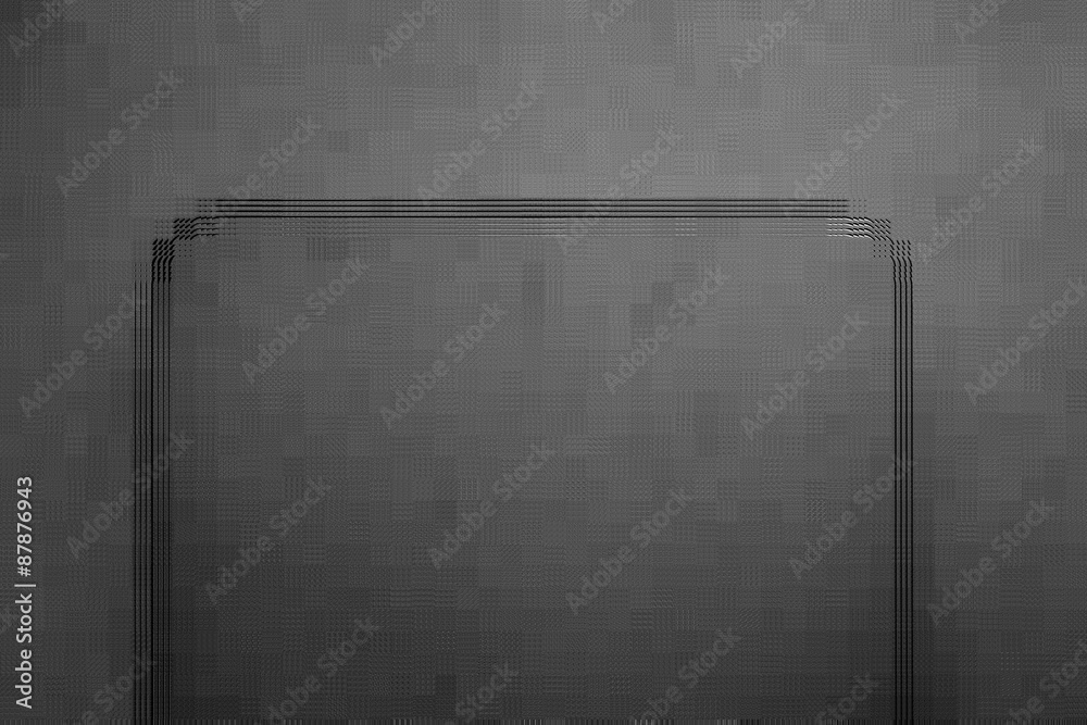 Obraz premium abstract dark gray mosaic block