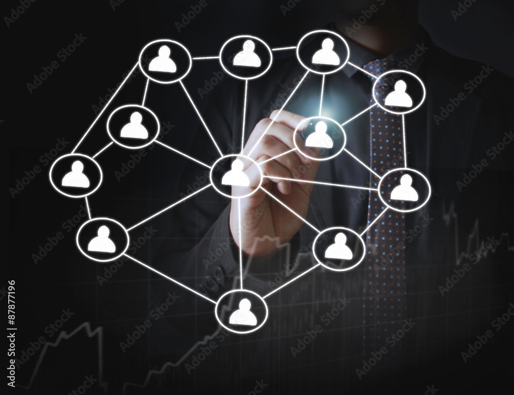 drawing social network structure drawing social network structure