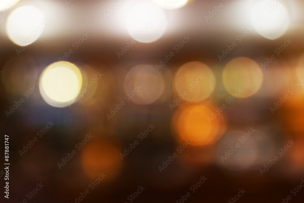 Fototapeta premium Blurred lights background
