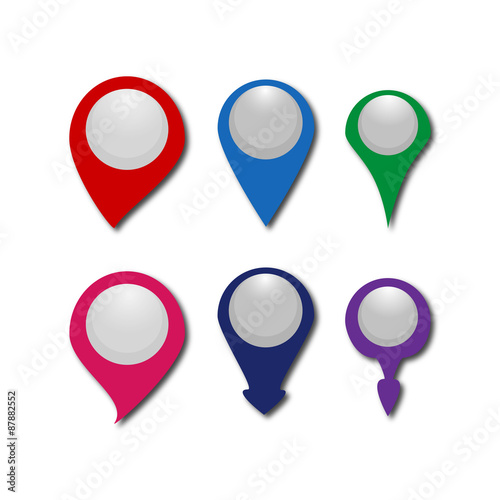 Free Download Pointers on the map - GFXLoad