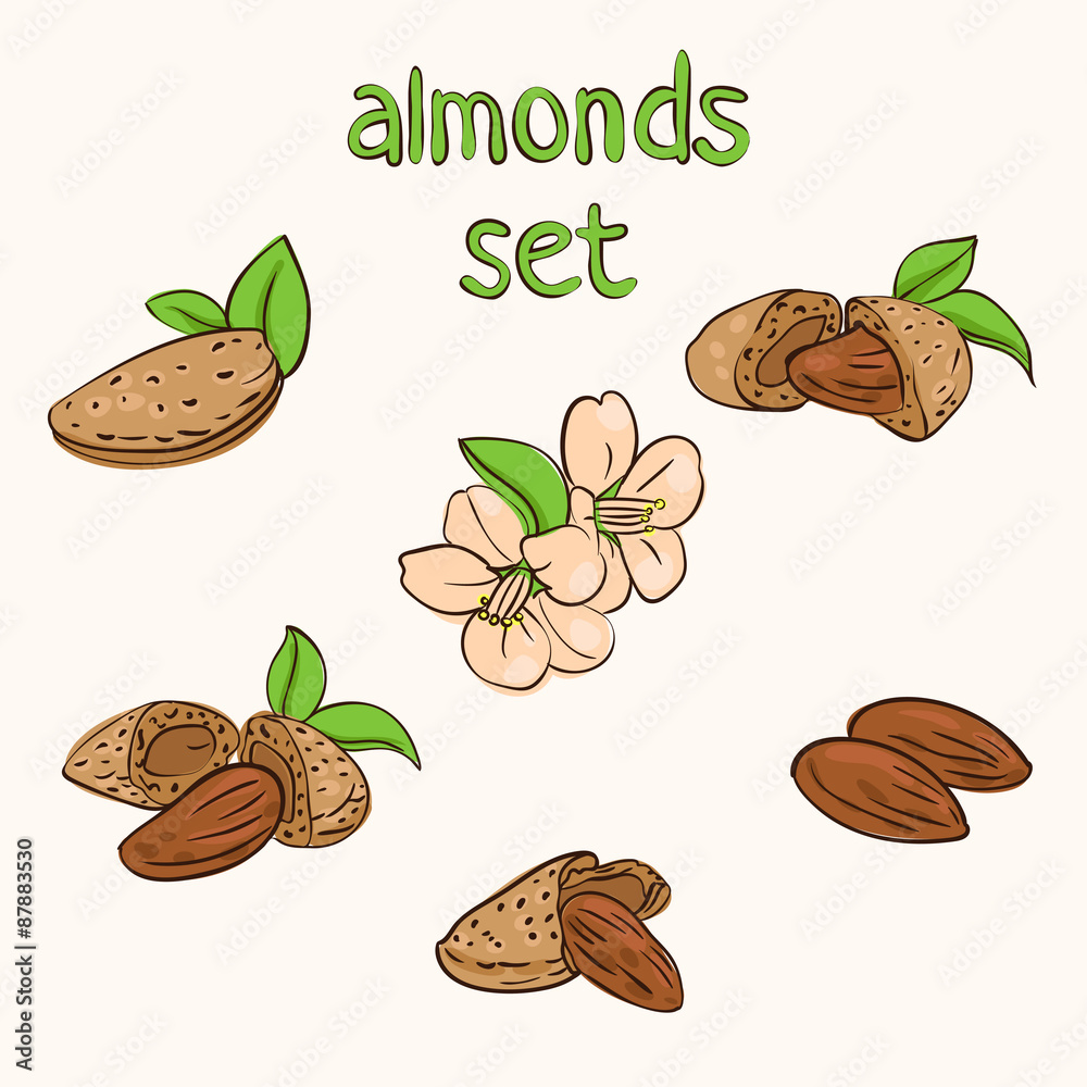 almonds almonds
