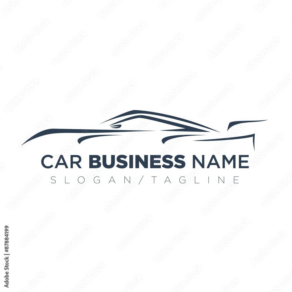 Car vector logo icon Car vector logo icon