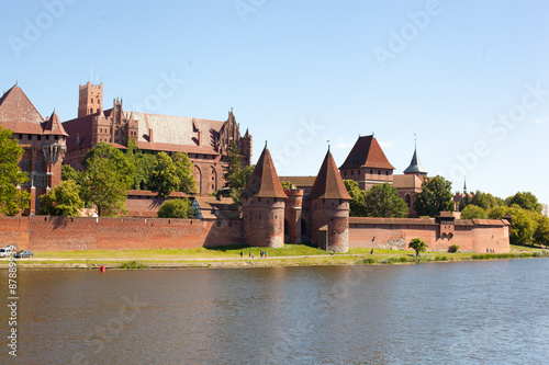 Malbork castle in Poland 