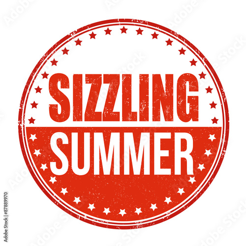 Sizzling summer stamp