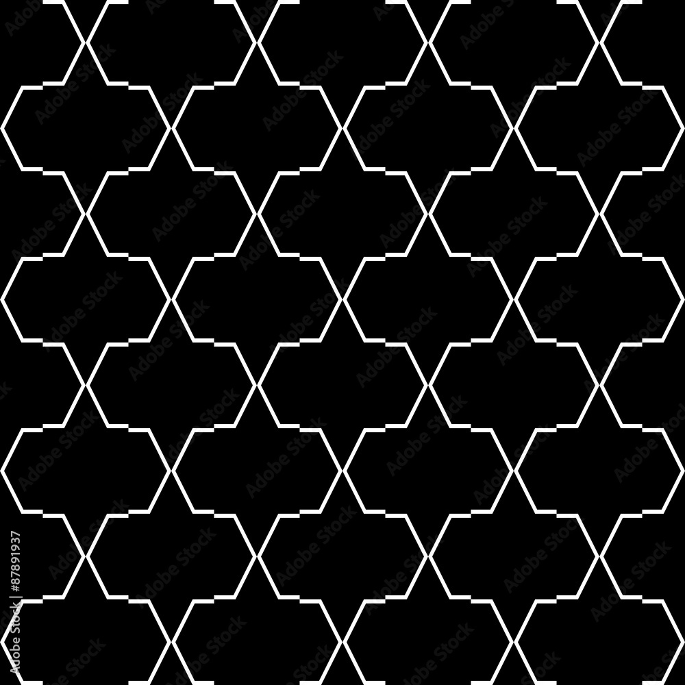 Fototapeta premium Design seamless grid geometric pattern
