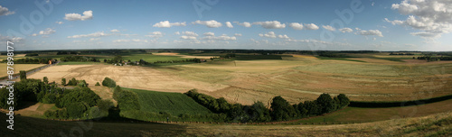 Fotografie, Obraz Battlefield of the Battle of Waterloo near Brussels, Belgium.