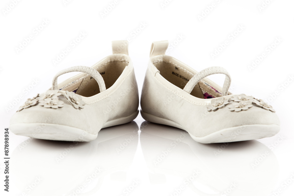 shoes for girls isolated on white background shoes for girls isolated on white background