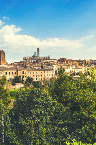 The medieval city of Siena in southern Tuscany, Italy © Jarek Pawlak