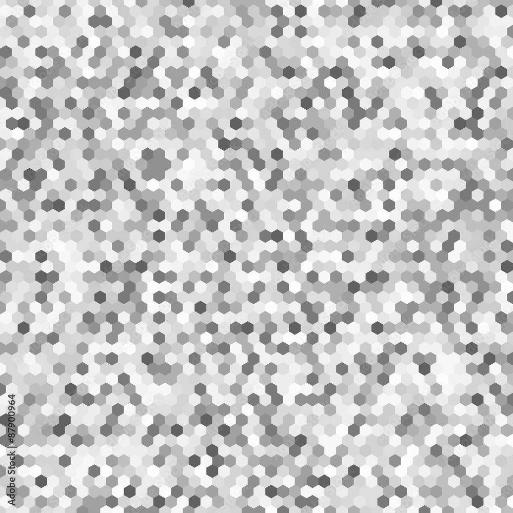 Honeycomb grey pattern.
