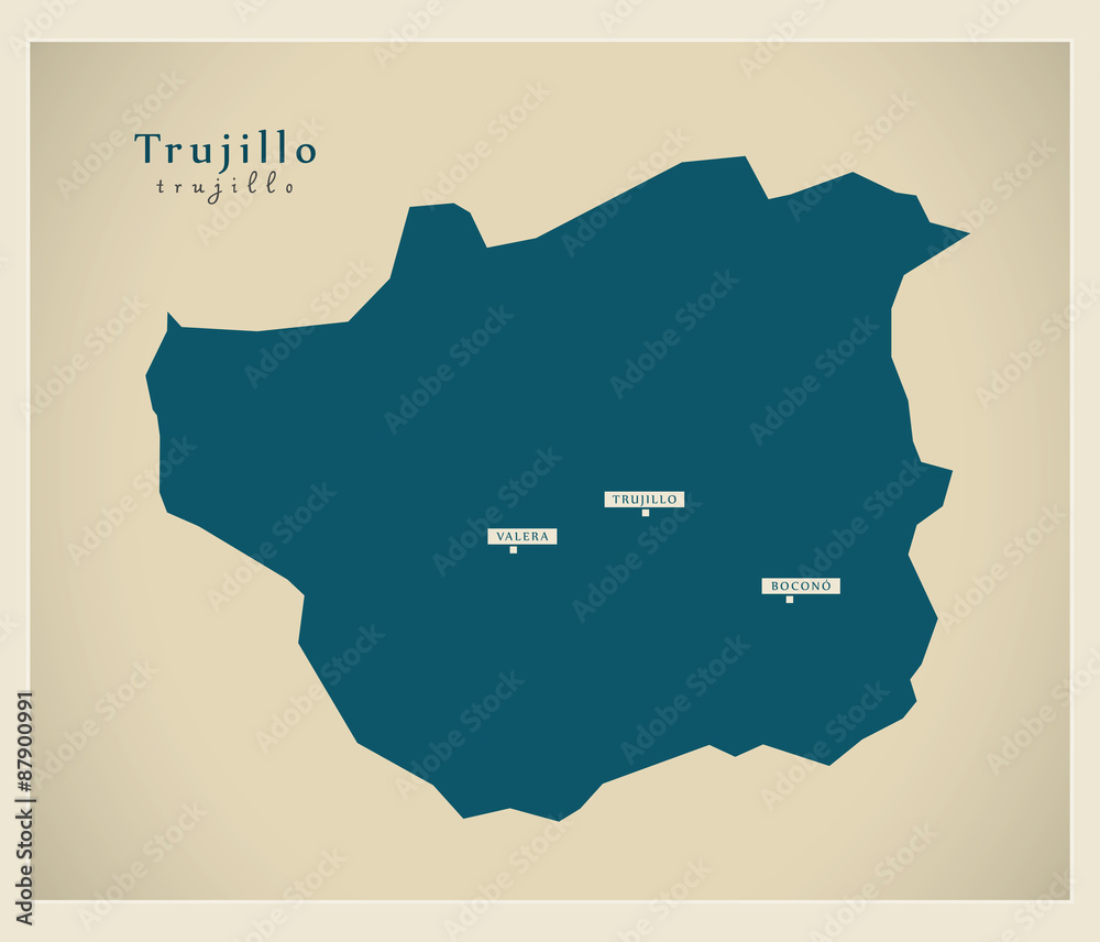 Modern Map - Trujillo VE