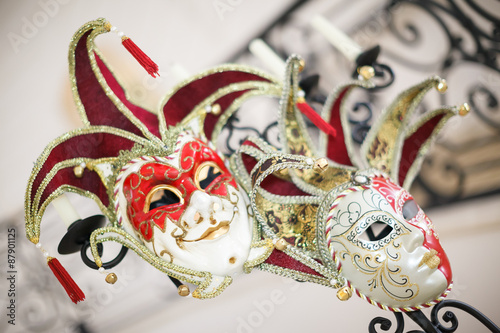 Colorful Venetian mask
