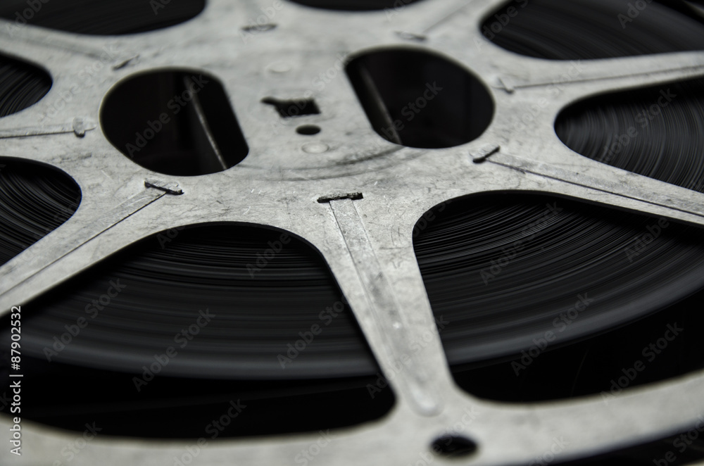 Fototapeta premium macro bobine film