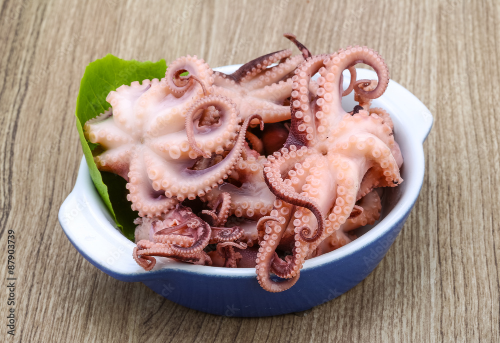 Marinated octopus Marinated octopus