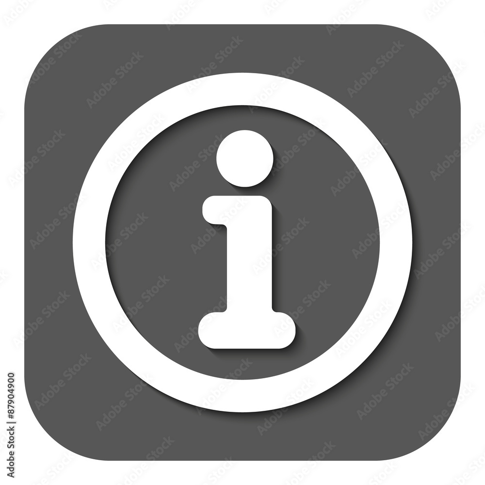 The information icon. Info and faq symbol. Flat The information icon. Info and faq symbol. Flat