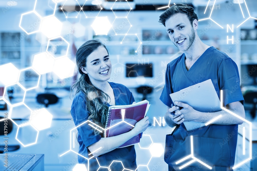 Composite image of science graphic Composite image of science graphic