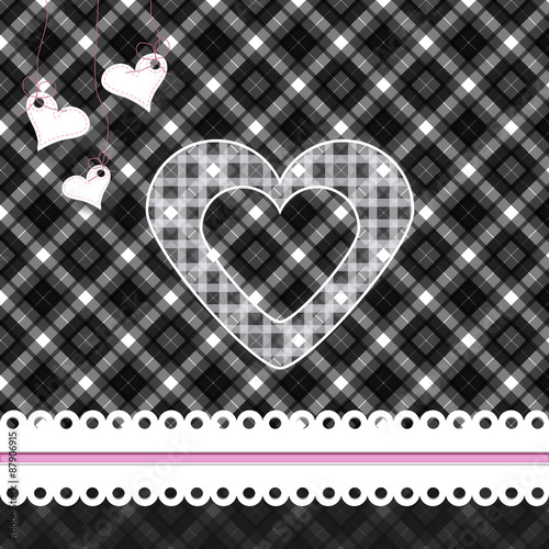 Heart - Vector Background