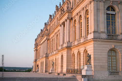 Façade du château de Versailles