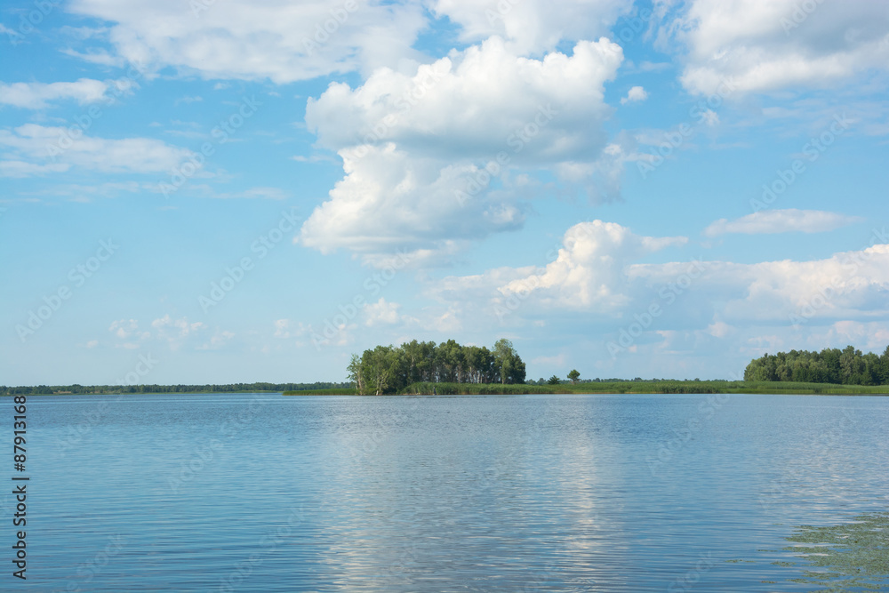 View of the river