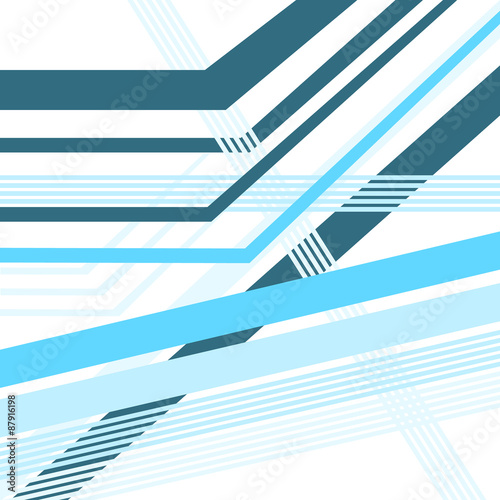 diagonal lines blue vector abstract background