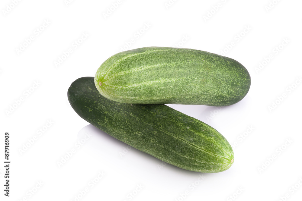 Cucumber isolated on white background Cucumber isolated on white background