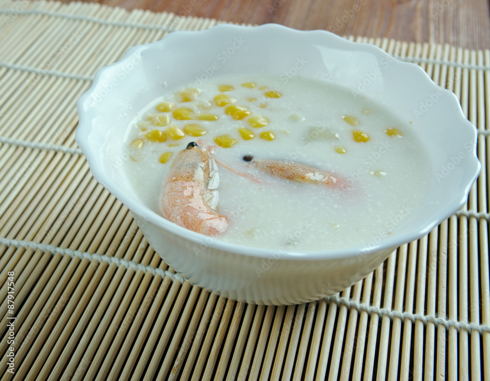 Corn crab soup Corn crab soup