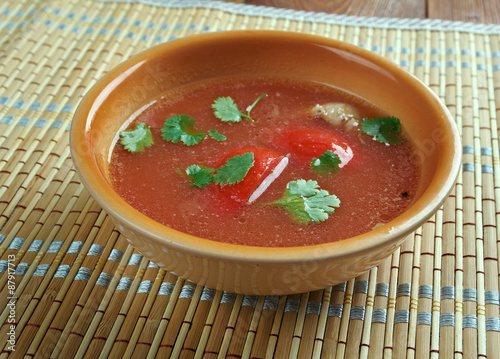 Rasam soup photo