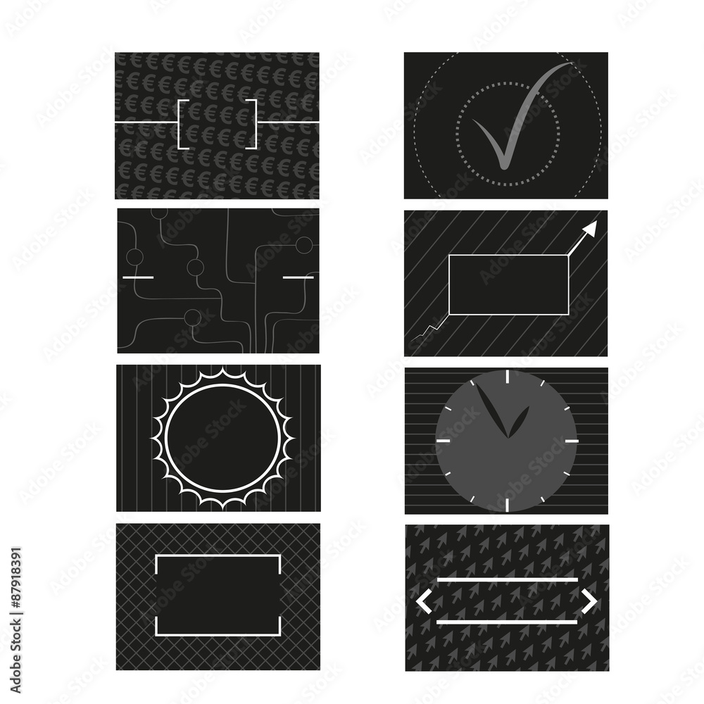 Business Label Vektor