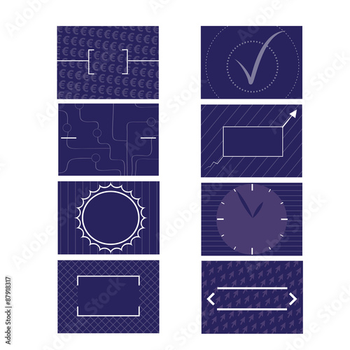 Business Label Vektor