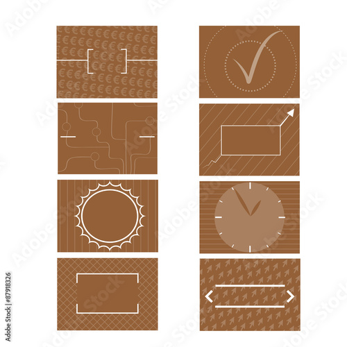 Business Label Vektor