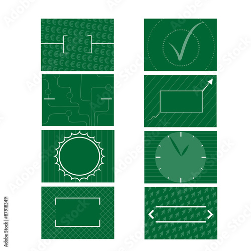 Business Label Vektor
