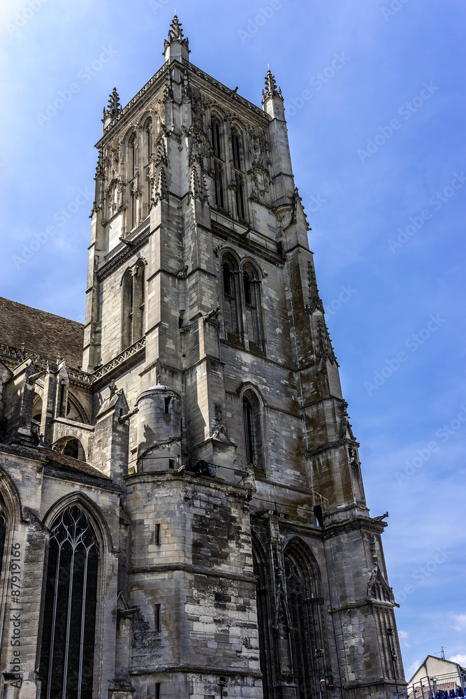 Meaux Cathedral (Saint - Etienne de Meaux, 1180). Meaux, France.