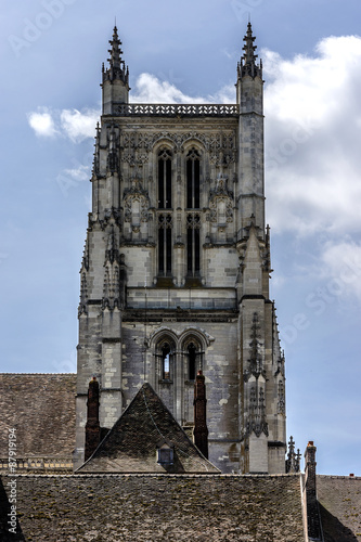 Meaux Cathedral (Saint - Etienne de Meaux, 1180). Meaux, France.