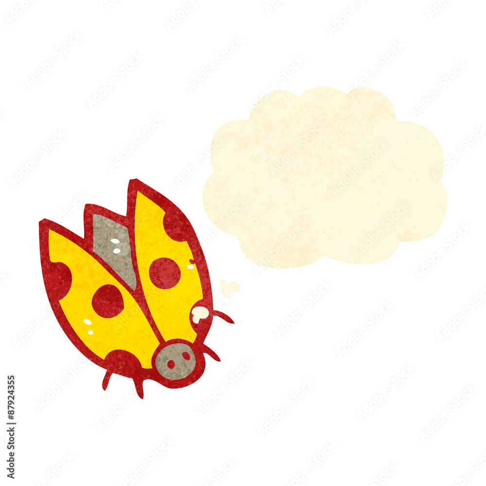 Fototapeta premium retro cartoon bug