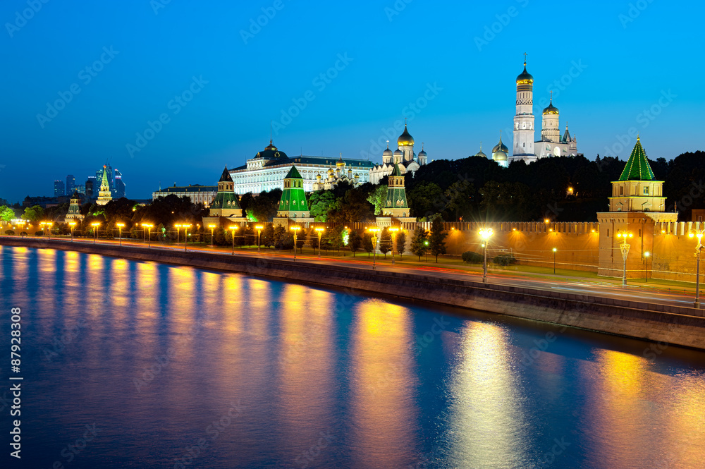 Kremlin evening landscape