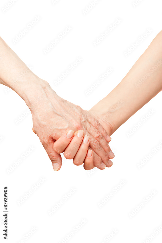 hands touch