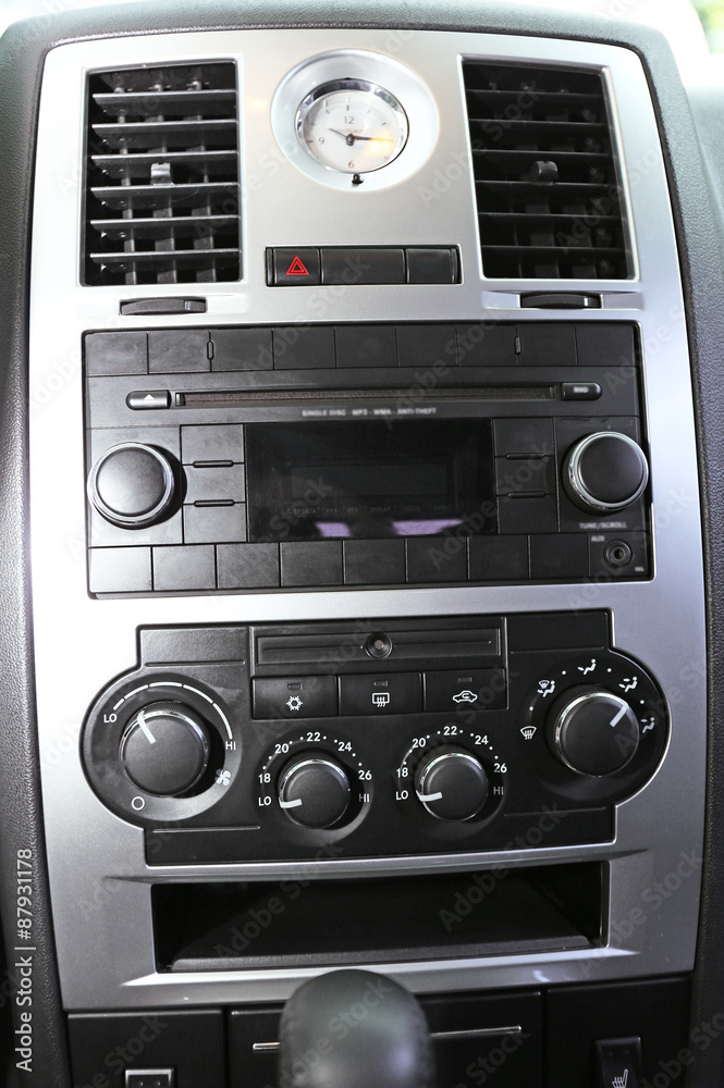 Obraz premium Modern car interior