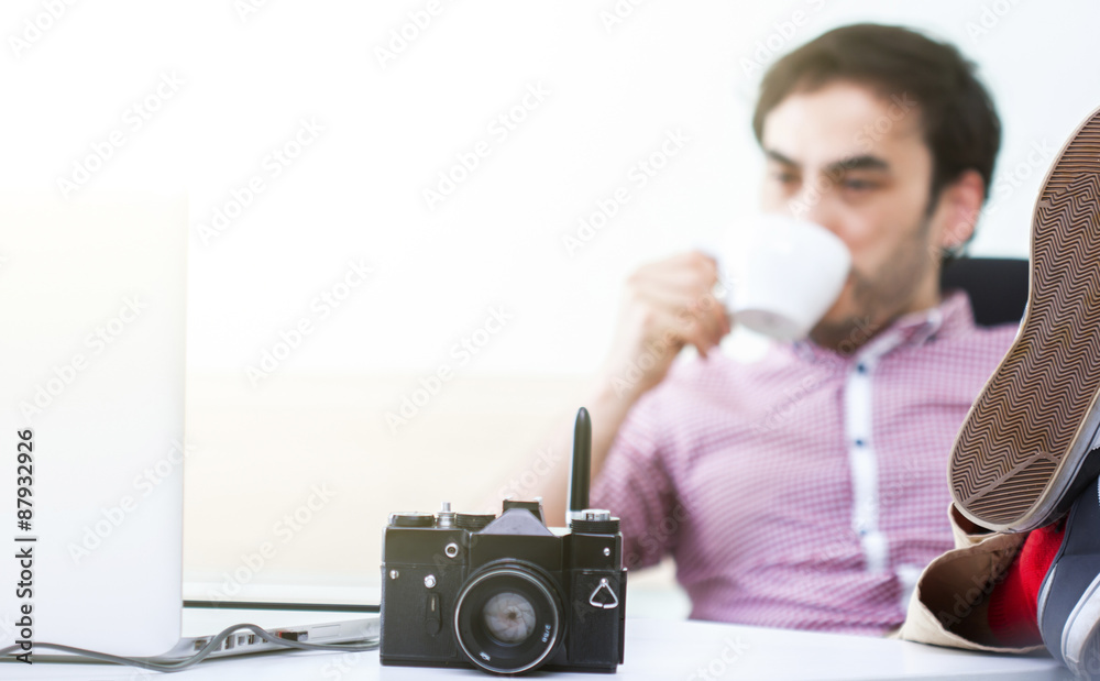 Fototapeta premium modern businessman