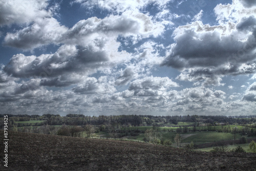 kaszuby las jeziora HDR