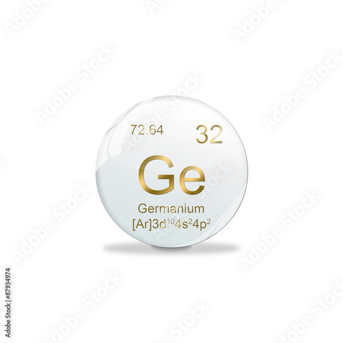 Periodensystem Kugel - 32 Germanium