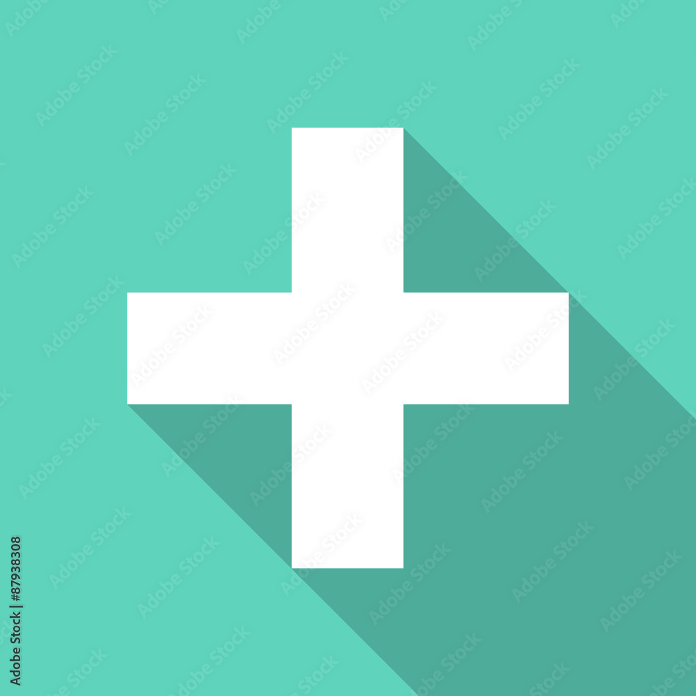 Obraz premium plus flat design modern icon