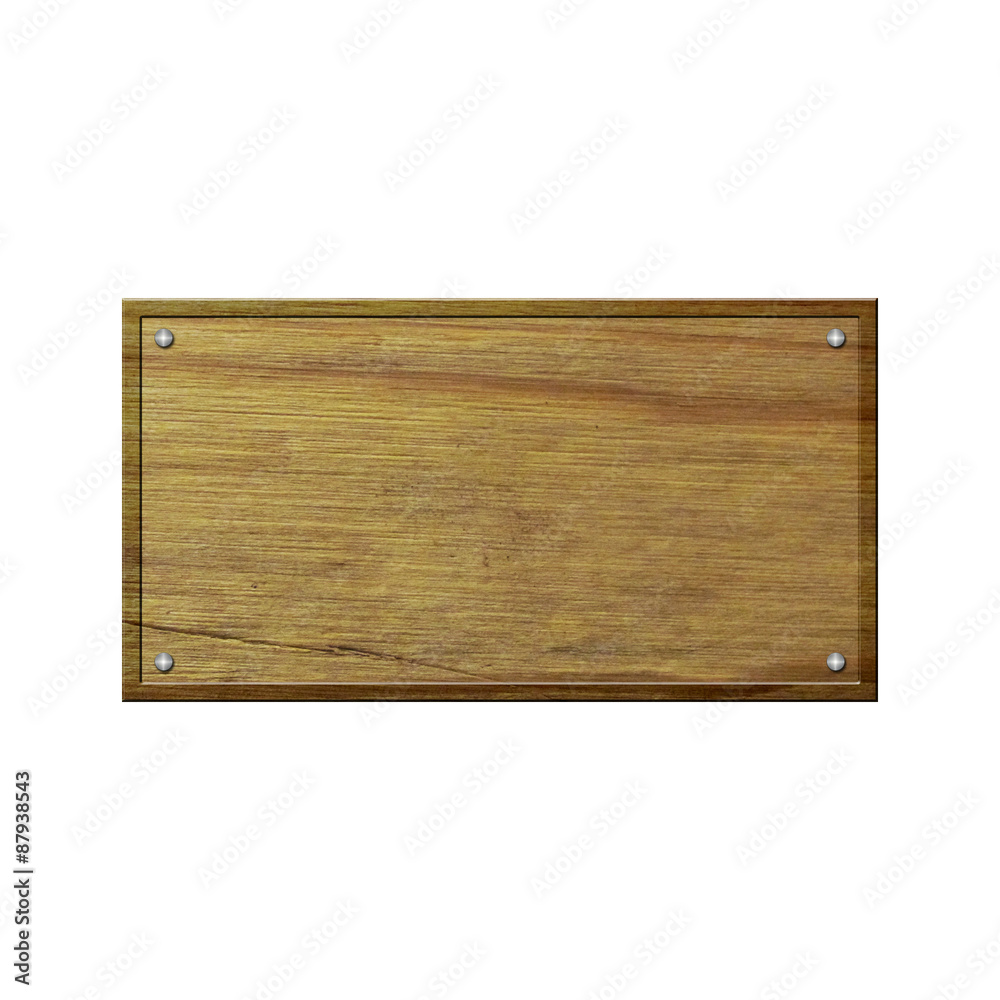 empty wooden sign isolated on white empty wooden sign isolated on white